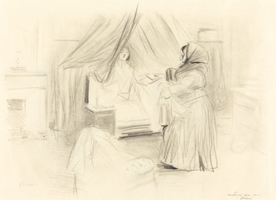 早餐（水平板） 作者 让·路易·佛兰