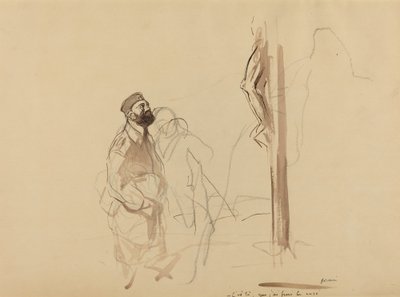 这是我完成牧师的地方，约191419年。 作者 让·路易·佛兰