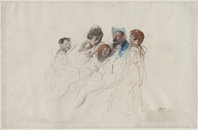 寄宿在Furlough，第四季度1800年代或第一季度1900年代。 作者 让·路易·佛兰