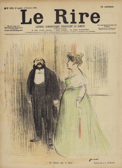 笑的插图 作者 Jean Louis Forain