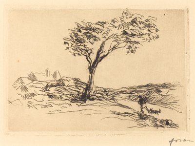 凡尔赛宫周围的景观 作者 Jean Louis Forain