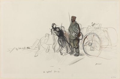 Le replis boche, c. 1914-1919. 作者 让·路易·佛兰