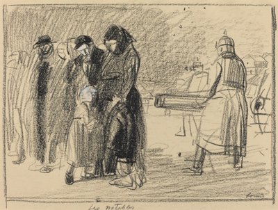 知名人士，约1914-1919年。 作者 让·路易·佛兰