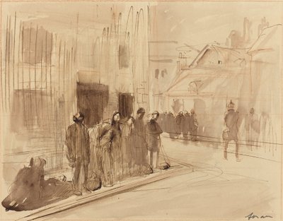 北方的奴隶制，约191419年。 作者 让·路易·佛兰
