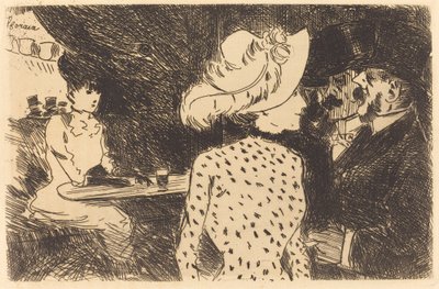 贝盖尔寓言（拒收盘，第二盘） 作者 Jean Louis Forain