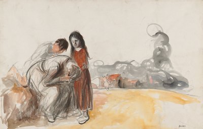 德国人已经离开了，1800年第四季度或1900年前三分之一。 作者 让·路易·佛兰