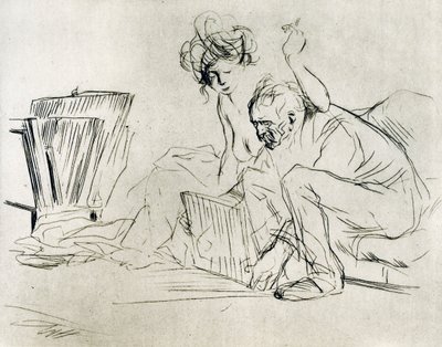 静态模型，1925年。 作者 让·路易·佛兰