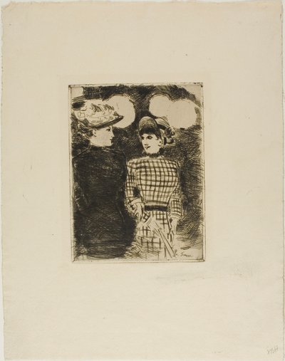 前往布利尔 作者 Jean-Louis Forain