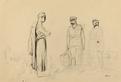 走向和平，约191419年。 作者 让·路易·佛兰