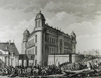 1789年8月9日，从Chantilly到巴黎的大炮 作者 让·路易斯·普里尔