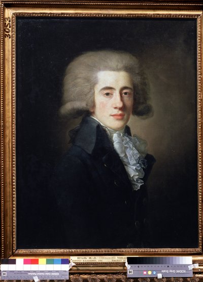 副总理尼基塔-帕宁（1770-1837 年）肖像。让-路易-沃耶（1744-1803 年）的画作。布面油画，73.1 x57 厘米 作者 让·路易·沃耶