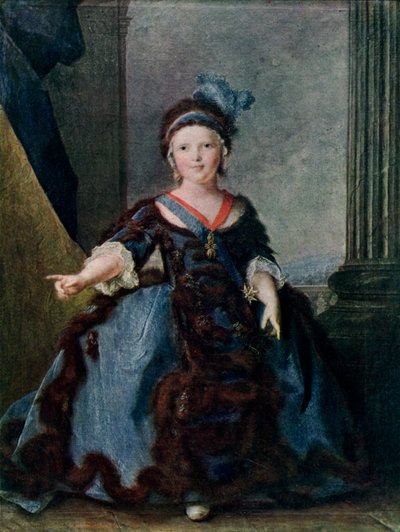 法国路易（Louis of France），1754年，1910年 作者 让·马克·纳蒂尔