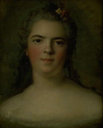 路易十五之女路易丝-伊丽莎白-德-法兰西肖像 "英凡特夫人 作者 Jean-Marc Nattier