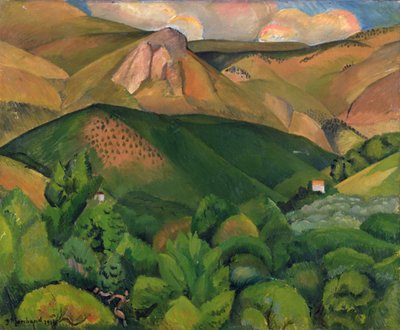 风景，1916年 作者 让·马尚
