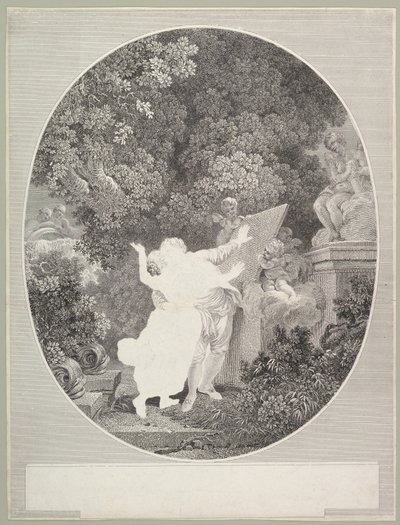 爱的誓言》，1786年。 作者 让·马修