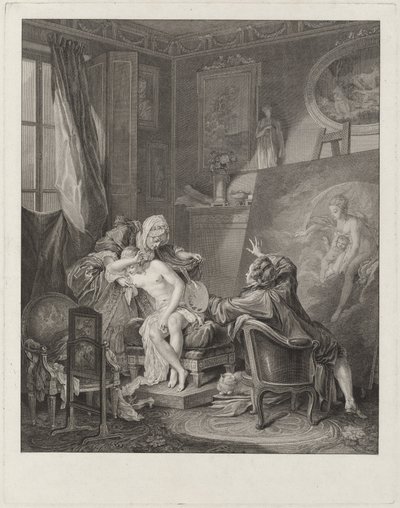 诚信模式 作者 Jean Michel Moreau and Jean Baptiste Blaise Simonet after Pierre Antoine Baudouin