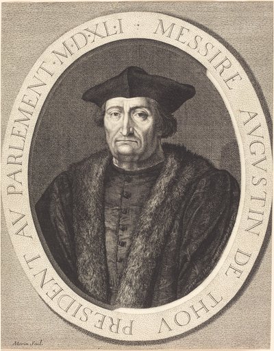 Augustin de Thou 作者 让·莫林