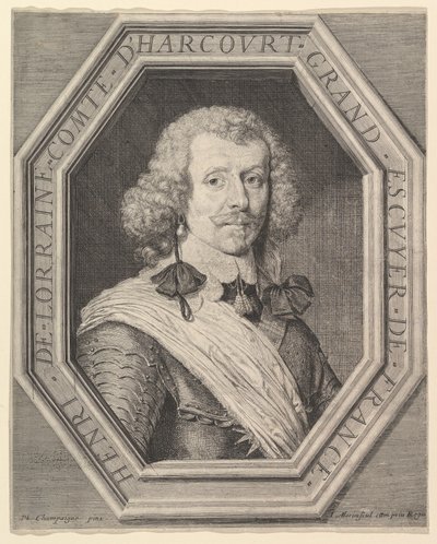 亨利·德·洛林（Henri de Lorraine），夏cou伯爵。 作者 让·莫林