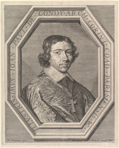 让·弗朗索瓦·保罗·德·贡迪（Jean-Francois-Paul de Gondy），巴黎大主教的共同陪审员，他是利兹的未来枢机。 作者 让·莫林