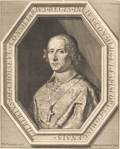 Gilbert de Choiseul du Plessis Praslin 作者 菲利普·德·尚佩涅之后的让·莫兰