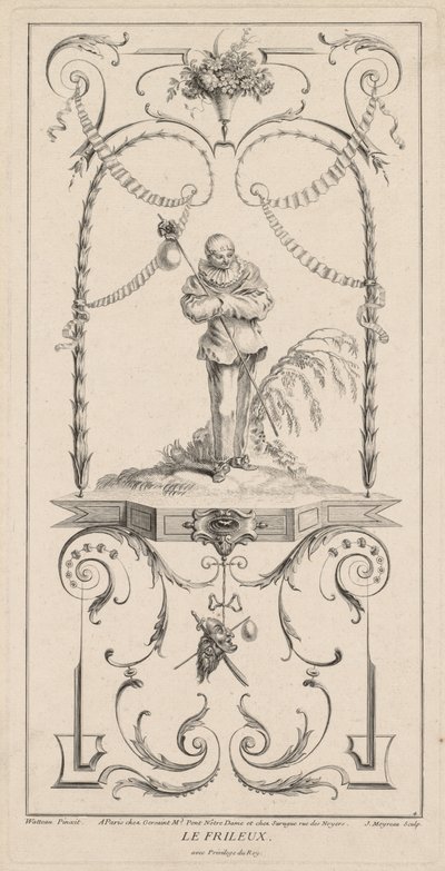 Le Frileux, Arabesque. 作者 让·莫约