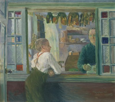 在垃圾商店，1897年 作者 让·保罗·凯瑟（Jean Paul Kayser）