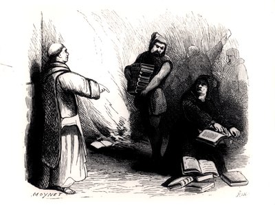1874年巴黎Eugene Briffault的“Le Secret de Rome au XIXe siecle”索引委员会订购罗马书籍 作者 让·皮埃尔·莫奈