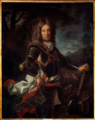 查尔斯·亨利·德·洛林 (Charles Henri de Lorraine) 的肖像，查理四世之子沃德蒙王子 (1649-1723)。 让·兰克 (1674-1735) 的绘画 作者 让·兰克