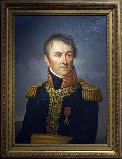 Major general in large uniform, c.1800-15 (oil on canvas) 作者 让·塞巴斯蒂安·鲁伊拉德（Jean Sebastien Rouillard）