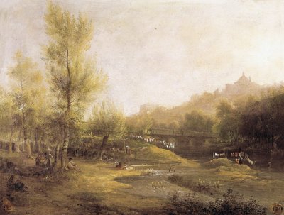 Les lavandieres de Manzanares（绘画） 作者 杰纳罗·佩雷斯·维拉米尔