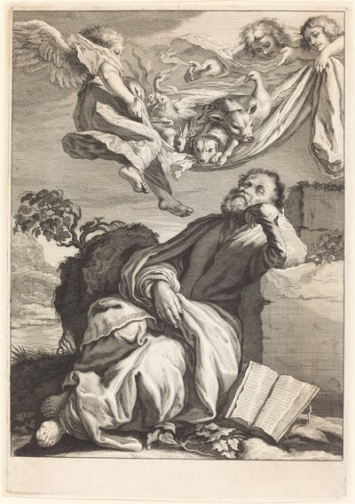 圣彼得之梦 作者 Jeremias Falck 在 Johann Liss 之后