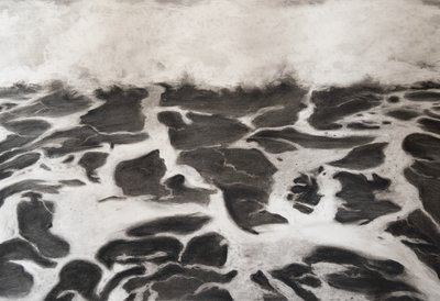 海，2020 年（木炭） 作者 杰罗姆·格洛莫