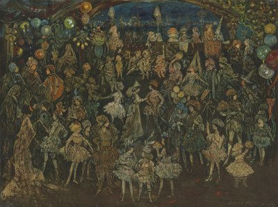 舞蹈幻想，1923年 作者 杰罗姆·迈尔斯（Jerome Myers）