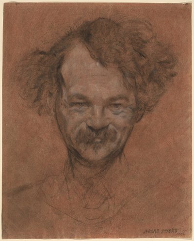 自画像 作者 杰罗姆·迈尔斯（Jerome Myers）