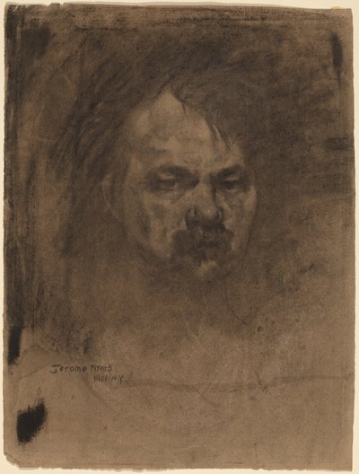 自画像 作者 杰罗姆·迈尔斯（Jerome Myers）