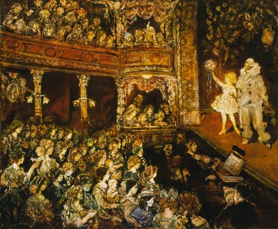 儿童剧院，1925年 作者 杰罗姆·迈尔斯（Jerome Myers）