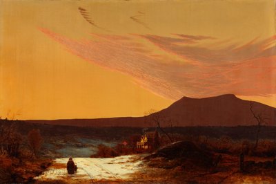 哈德逊河谷 1874 年（布面油画） 作者 杰维斯·麦肯特（Jervis McEntee）