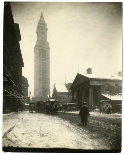 美国波士顿，约1902-10（明胶银照片 作者 杰西·塔伯·比尔斯（Jessie Tarbox Beals）