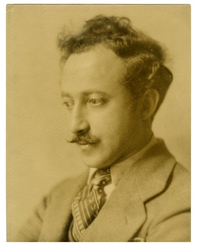 Joseph Auslander，Poet，c.1925-27 作者 杰西·塔伯·比尔斯（Jessie Tarbox Beals）