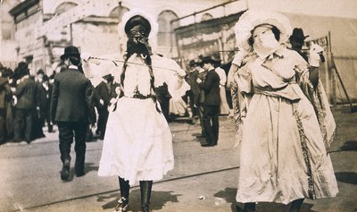 新奥尔良，Mardi Gras，c.1905 作者 杰西·塔伯·比尔斯（Jessie Tarbox Beals）