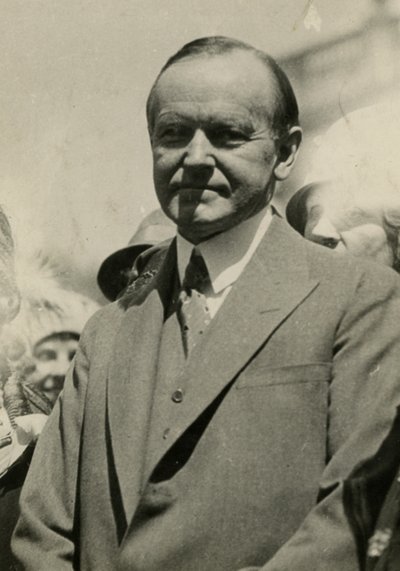 Pres Coolidge，1924年 作者 杰西·塔伯·比尔斯（Jessie Tarbox Beals）
