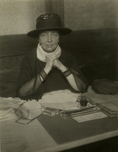 Rachel Crothers，c.1905-18 作者 杰西·塔伯·比尔斯（Jessie Tarbox Beals）