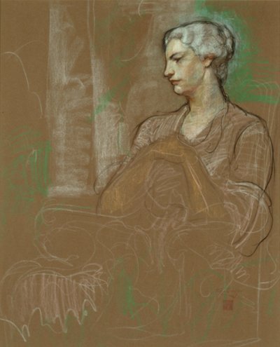 杰西·威尔科克斯·史密斯 (Jessie Wilcox Smith)，c.1930（纸上粉彩） 作者 杰西·威尔考克斯·史密斯