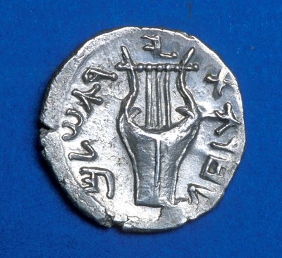 Bar Kochba Revolt的硬币，134-135（金属） 作者 犹太学校