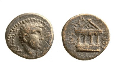 希律王二世的硬币，c.4 BC -34 AD（金属） 作者 Jewish School