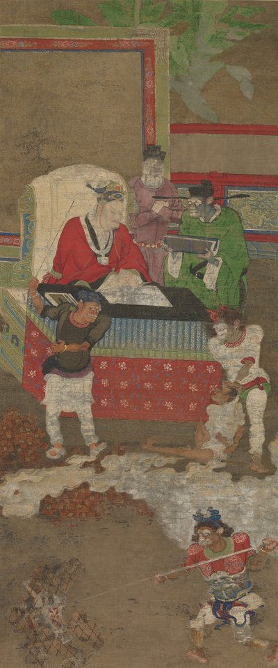 十大地狱之王，1195年前。 作者 金初石