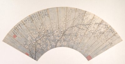 梅花，日期为1886年。 作者 金澜