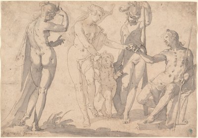 巴黎的审判》（The Judgment of Paris 作者 约阿希姆·安东尼兹·维特维尔