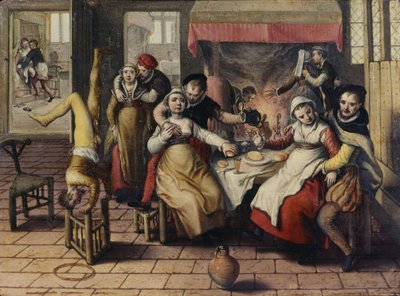 妓院 作者 Joachim Beuckelaer