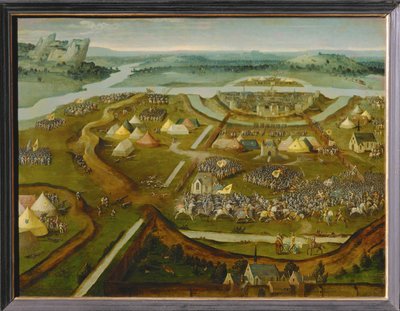 帕维亚战役... 作者 约阿希姆·帕蒂尼（Joachim Patinir）